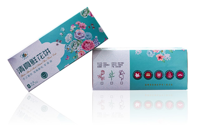 云南鲜花饼,清真鲜花饼,手工鲜花饼,伊可兰